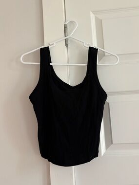 Wild Fable Black Cropped Tank Top